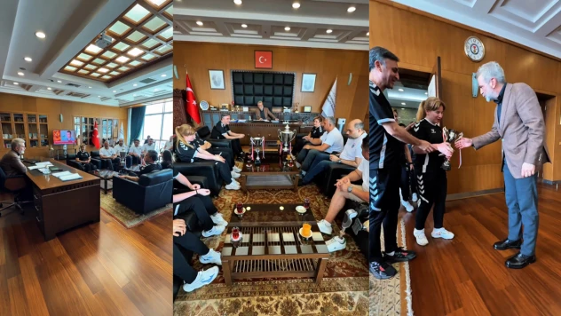 Kahramanmaraş'ın gururu Kadın Goalball Takımı şehre geldi