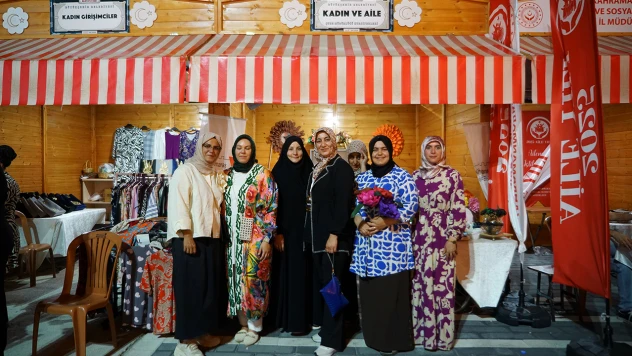 Kahramanmaraş kadınlarının el emeği Ağustos Fuarı'nda görücüye çıktı