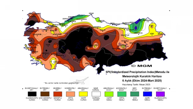 Kahramanmaraş, kuraklıkta zirveye oturdu! Olağanüstü seviye alarm veriyor