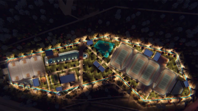 Kahramanmaraş'ta 15 Temmuz Spor Vadisi hızla yükseliyor