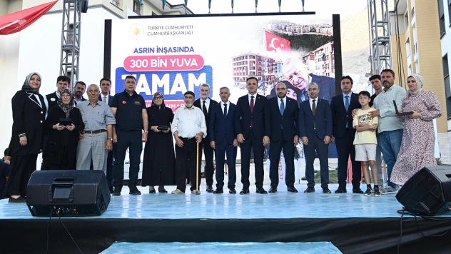 Kahramanmaraş'ta 5 bin 749 kişi daha anahtarını aldı
