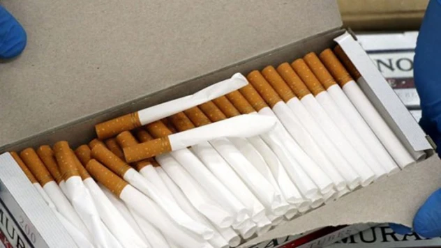 Kahramanmaraş'ta 750 bin boş makaron ele geçirildi