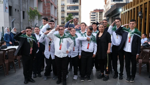 Kahramanmaraş'ta anlamlı asker uğurlaması