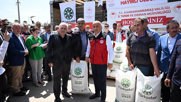 Kahramanmaraş'ta arıcılara 424 ton şeker dağıtıldı