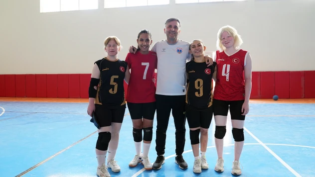 Kahramanmaraş'ta bir ilk! Goalball salonla hedef şampiyonluk