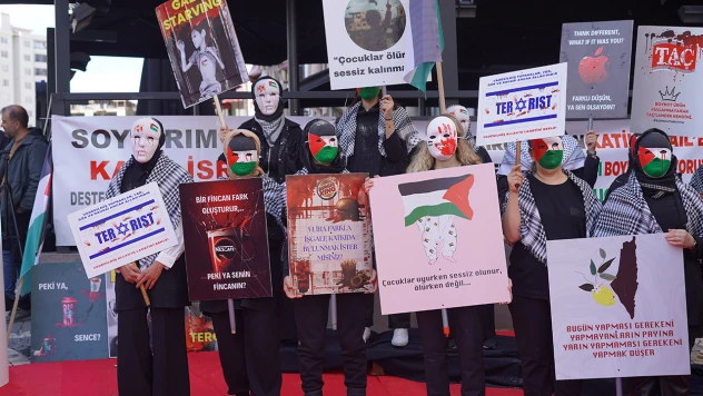 Kahramanmaraş'ta, Filistin'e destek eylemleri sürüyor