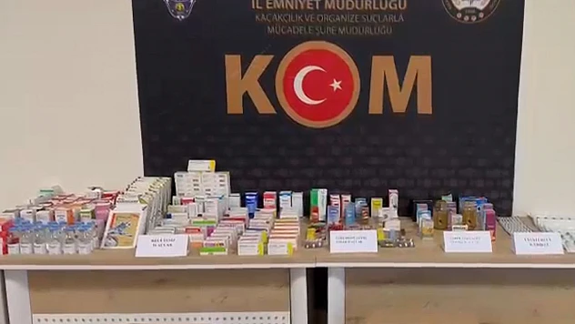 Kahramanmaraş'ta kaçak ilaç operasyonu