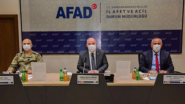 Kahramanmaraş'ta kış tedbirleri koordinasyon toplantısı yapıldı
