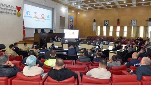 Kahramanmaraş'ta kışa hazırlık toplantısı