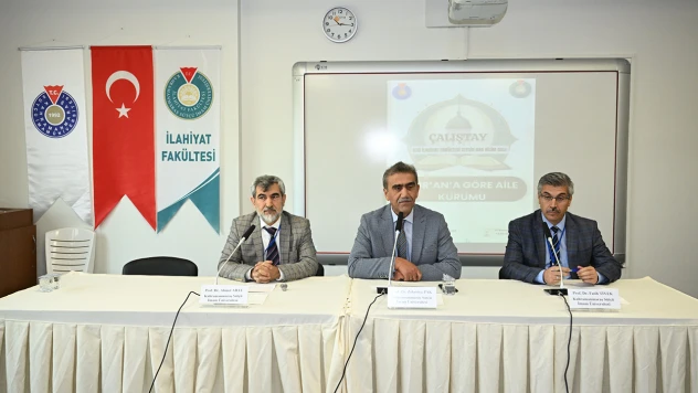 Kahramanmaraş'ta Kur'an'a Göre Aile Kurumu çalıştayı düzenlendi