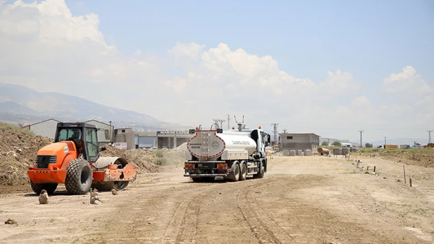 Kahramanmaraş'ta kurban satış noktası için çalışmalar başladı
