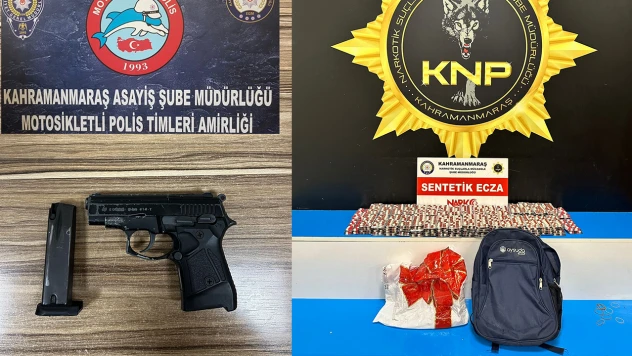 Kahramanmaraş'ta narkotik operasyonu!