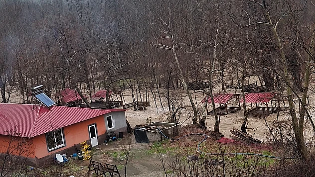 Kahramanmaraş'ta sağanak sonrası Fırnız çayı taştı
