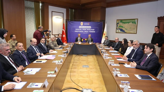 Kahramanmaraş'ta sosyal risk haritası için önemli adım