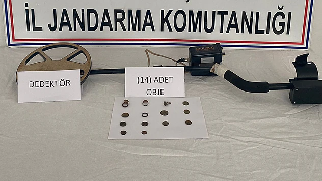 Kahramanmaraş'ta tarihi eser kaçakçılığı operasyonu