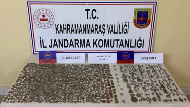 Kahramanmaraş'ta tarihi eser kaçakçılığı operasyonu: 2 kişi yakalandı