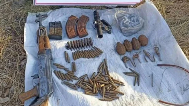 Kahramanmaraş'ta terör örgütü PKK'ya ait yaşam malzemeleri ele geçirildi