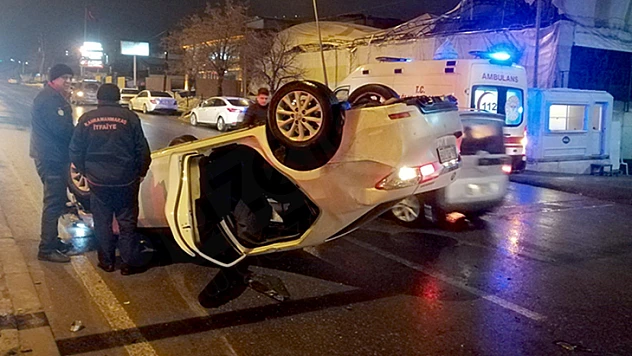 Kahramanmaraş'ta trafik kazası: 1 yaralı