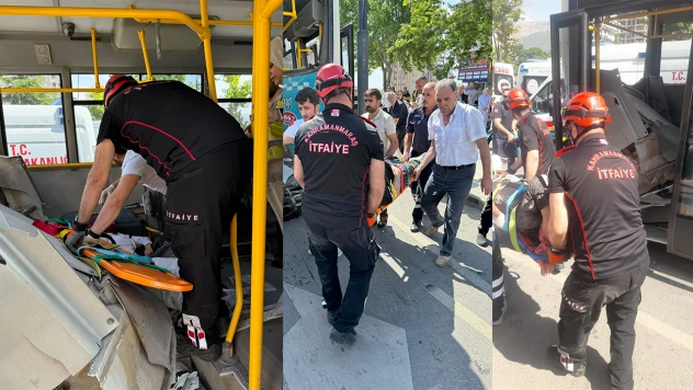 Kahramanmaraş'ta trafik kazası! 1 kişi öldü, 8 kişi yaralandı