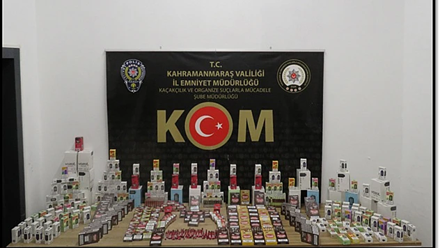 Kahramanmaraş'ta tütün operasyonu