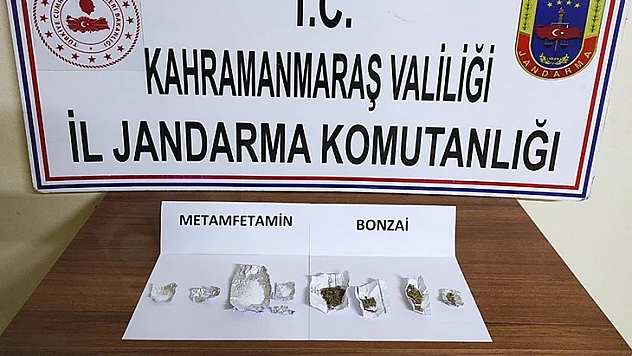 Kahramanmaraş'ta uyuşturucu operasyonu