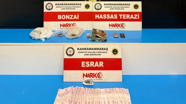 Kahramanmaraş'ta uyuşturucu operasyonu! 2 şüpheli tutuklandı