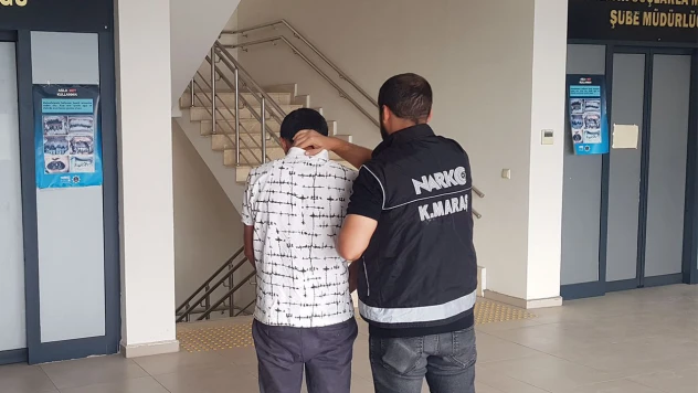 Kahramanmaraş'ta uyuşturucu operasyonunda 1 zanlı tutuklandı
