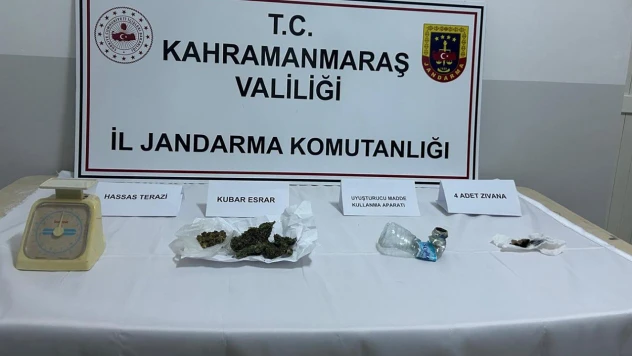 Kahramanmaraş'ta uyuşturucu operasyonlarında yakalanan şüpheli tutuklandı