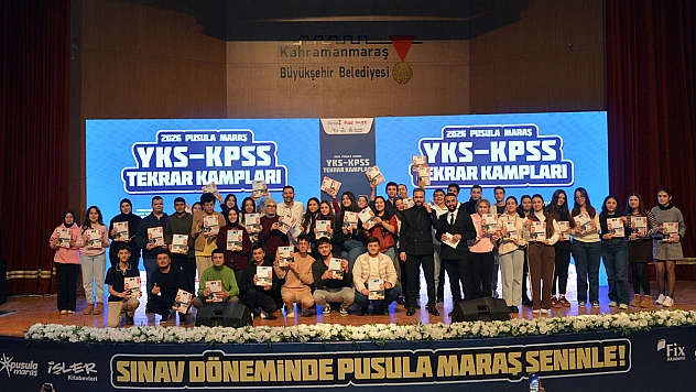 Kahramanmaraş'ta YKS kampı yoğun ilgiyle başladı