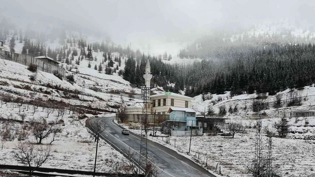 Kahramanmaraş'ta yüksek kesimlerde kar alarmı