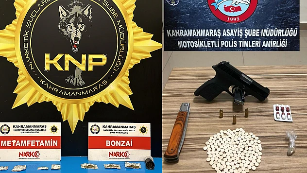 Kahramanmaraş'ta zehir tacirlerine operasyon!