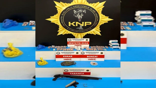 Kahramanmaraş'ta zehir tacirlerine geçit yok