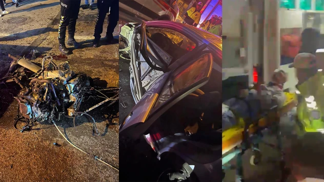 Kahramanmaraş'taki bu kazadan 3 kişi yaralı kurtuldu