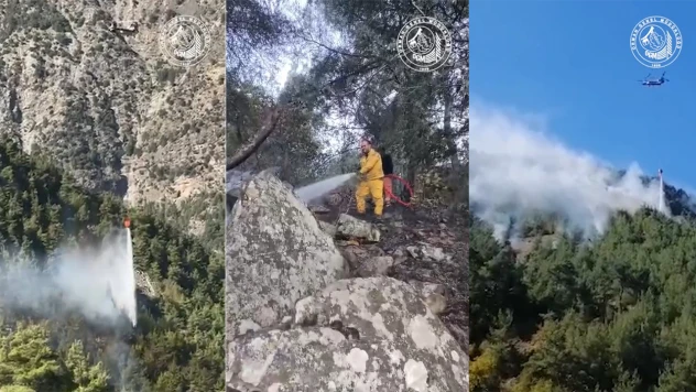 Kahramanmaraş'taki orman yangını, 4'üncü günde kontrol altına alındı