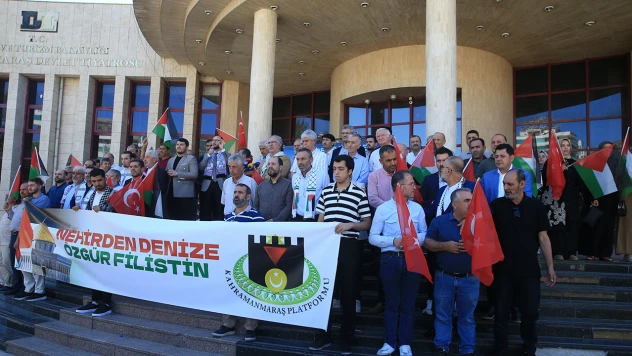 Kahramanmaraş'tan Küresel Sumud Filosu'na düzenlenen saldırıya tepki