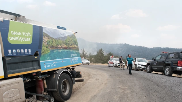 Kahramanmaraş tüm birimleriyle yangın bölgesinde teyakkuzda
