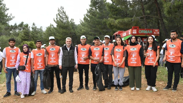 Kahramanmaraşlı minik ellerden büyük farkındalık! Orman Benim