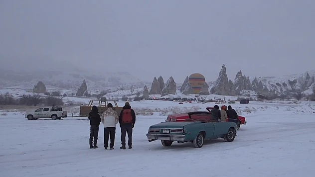 Kapadokya'da balon turları iptal edildi