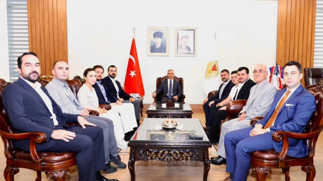 KASİAD'dan Vali Ünlüer'e ziyaret