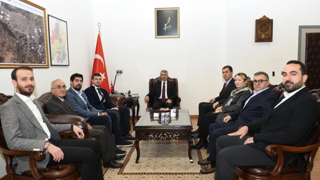 KASİAD'tan Vali Ünlüer'e ziyaret