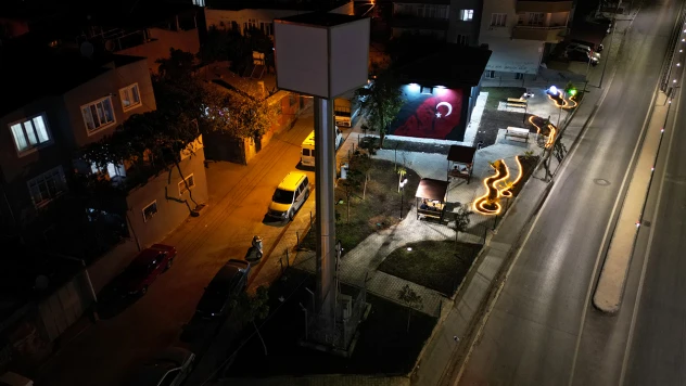 Kazoğlan parkı yenilenerek hizmete açıldı
