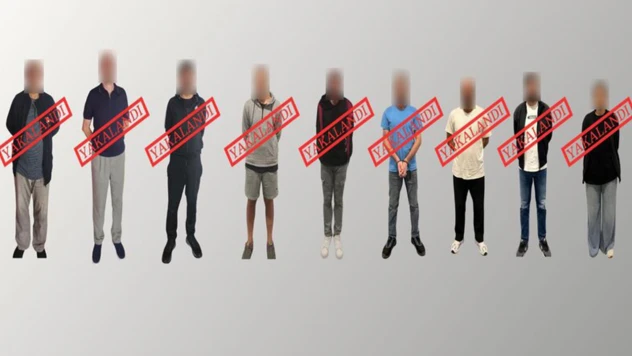 Kırmızı bültenle uluslararası seviyede aranan 9 suçlu Türkiye'ye getirildi