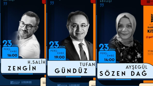 Kitap Fuarı'nda 3 önemli isim sevenleriyle buluşacak