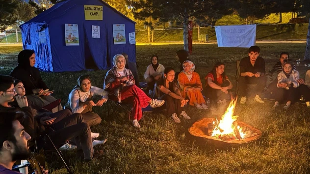 KİÜ'lü öğrencilerden dijital detoks kampı