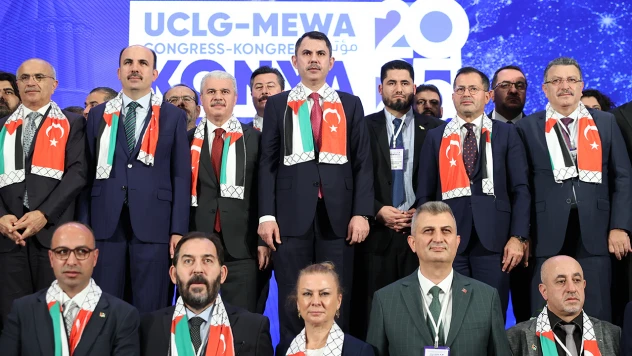 Konya'da birleşmiş kentler ve yerel yönetimler kongresi