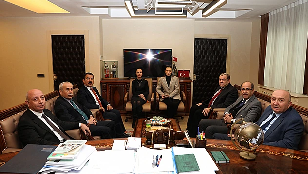 KSÜ'den KİÜ'ye ziyaret