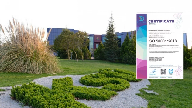 KSÜ, enerji yönetiminde uluslararası standartlara ulaştı