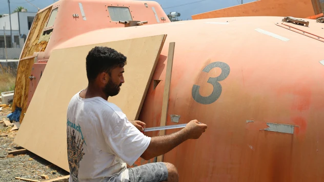 Kullanılmayan gemi parçaları, motoryatlara dönüşüyor