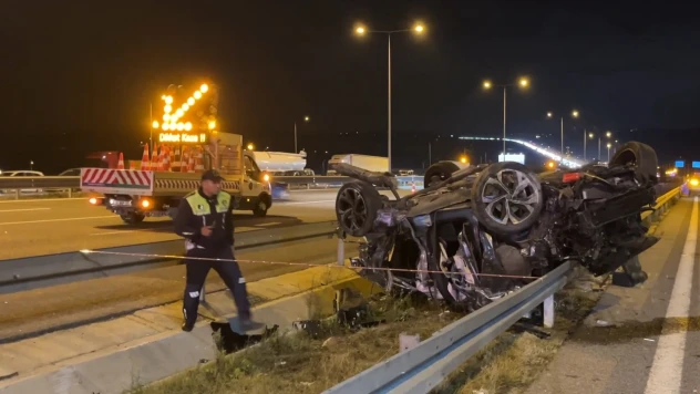 Kuzey Marmara Otoyolu'nda dehşet, 2 kişi olay yerinde öldü