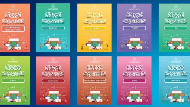 Liseye hoş geldin kitapları, öğrencilerin kullanımında